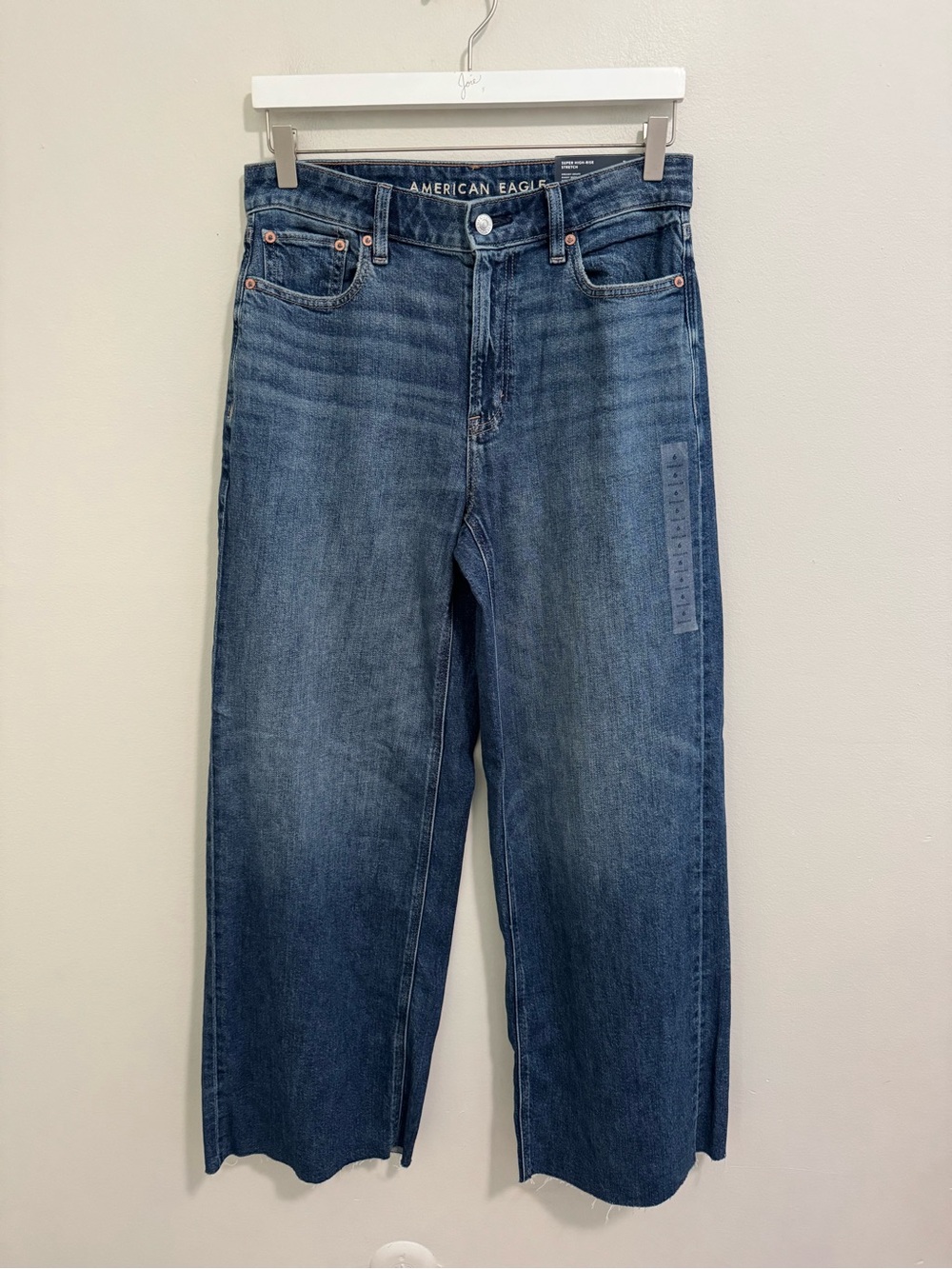 American Eagle NWT Dreamy Drape Baggy Wide Leg Jeans